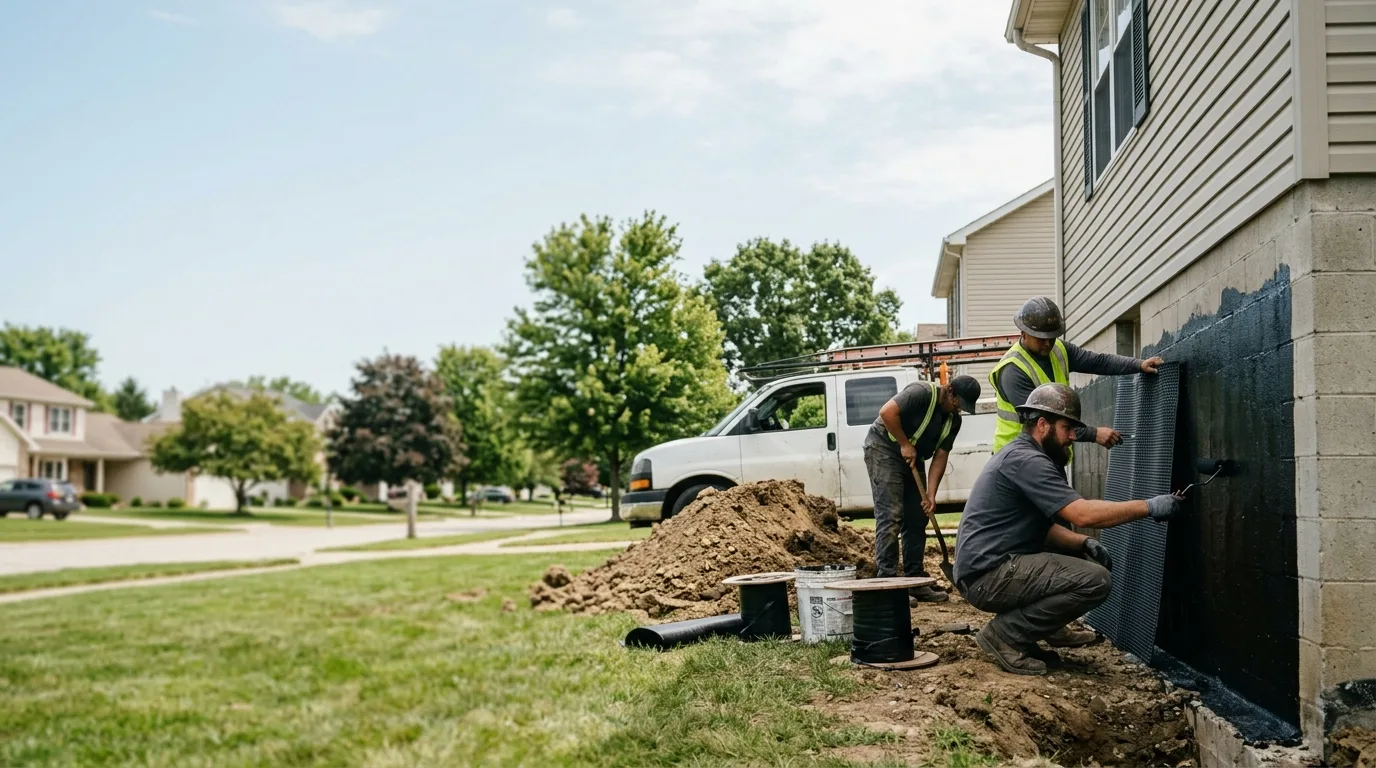 Basement Waterproofing in Zanesville, IN near me